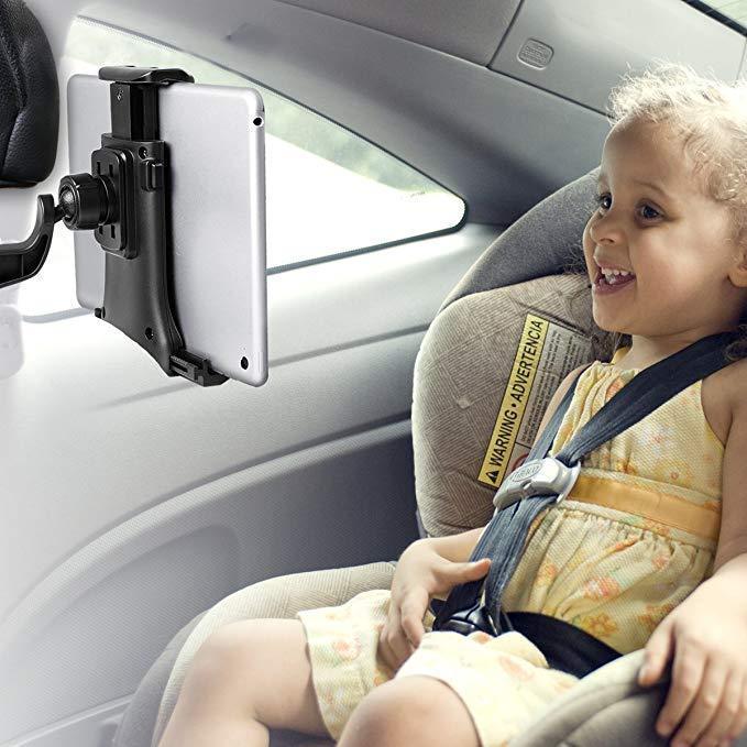 Car Seat Headrest Mount Tablet Holder, Tablet Car Seat Mount